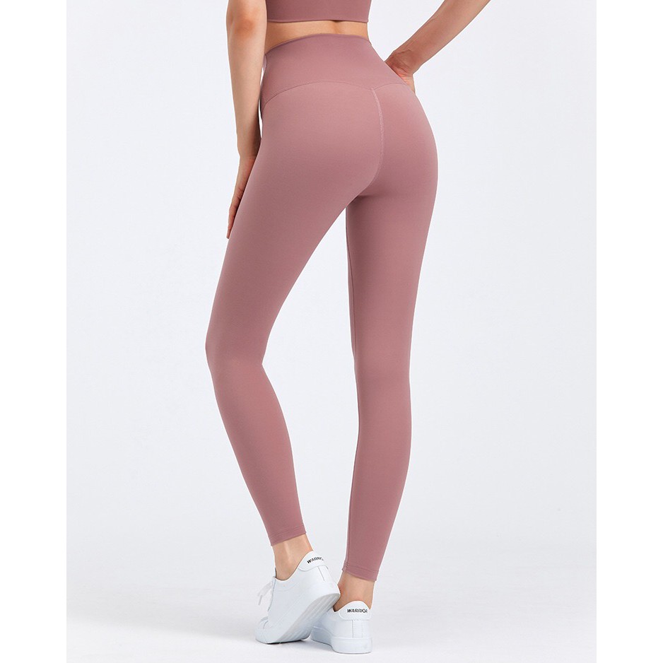Quần legging thể thao HOPPE FUMENG lưng cao thời trang cao cấp cho nữ