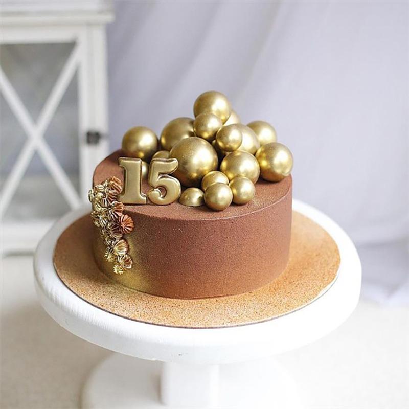 Set 5 que cắm trang trí bánh sinh nhật