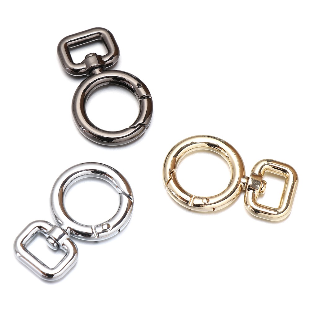 Móc Khóa Dây Đai Tròn Đa Năng 1.5 / 1.9 / 2.5cm Chất Lượng Cao