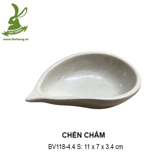 Tổng hợp Chén chấm màu nâu Srithai Superware