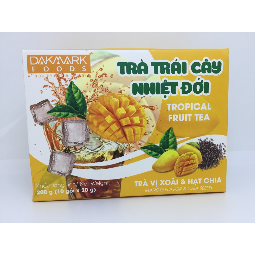 Trà trái cây nhiệt đới vị xoài - Hộp 200g | BigBuy360 - bigbuy360.vn