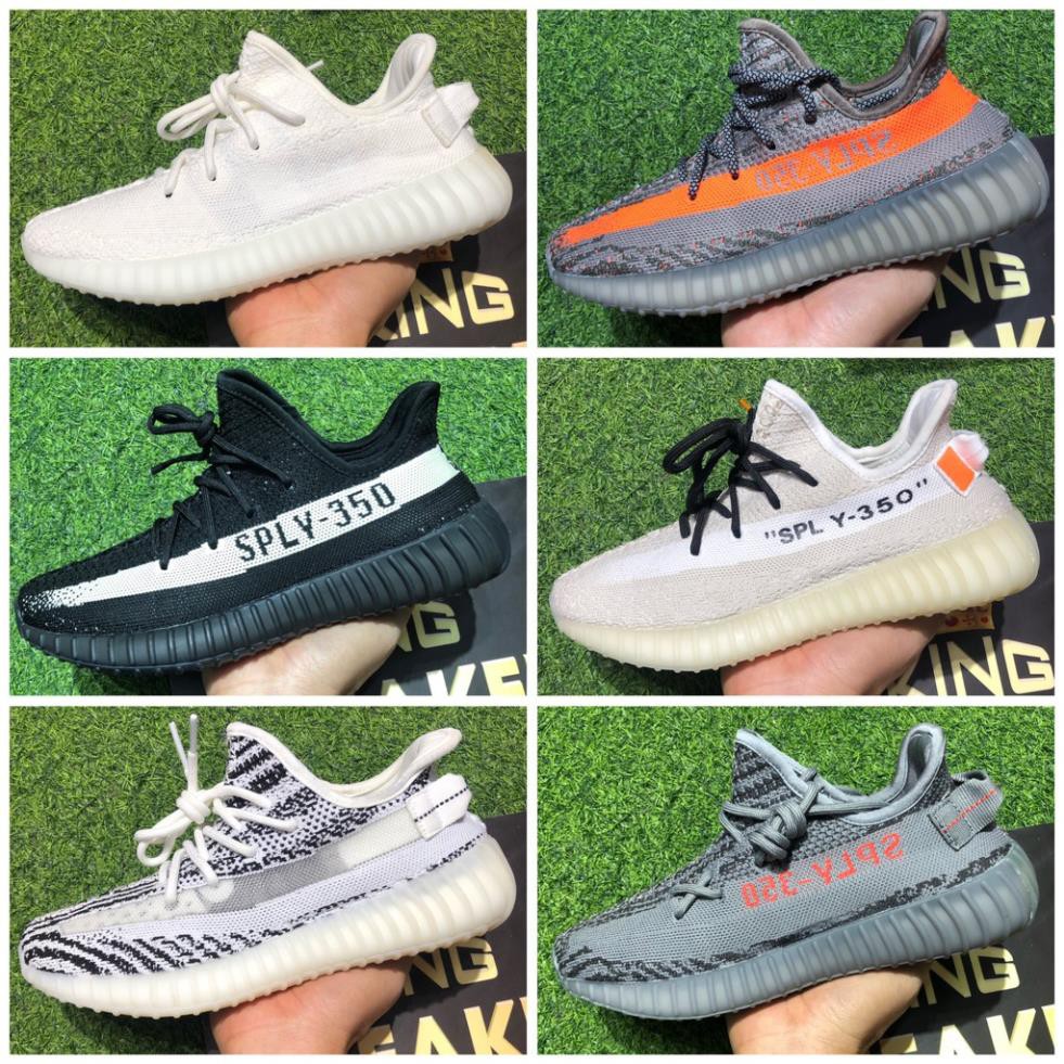 Giày Sneaker Yz 350 + full box + dây phản quang 50k [Sale Sốc]