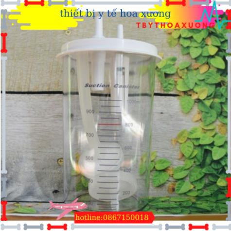 Bình Chứa Dịch 1000ml Cho Máy Hút Dịch 1 bình