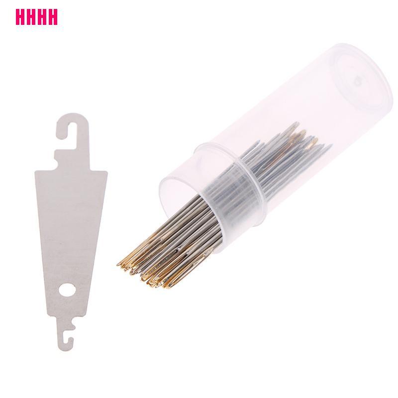 Bộ 30 Kim Thêu Mắt Vàng Với