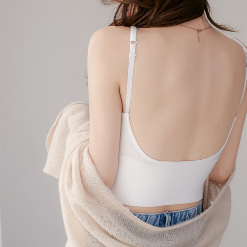 Áo lót croptop hở lưng chất lượng gợi cảm dành cho nữ 40kg-75kg