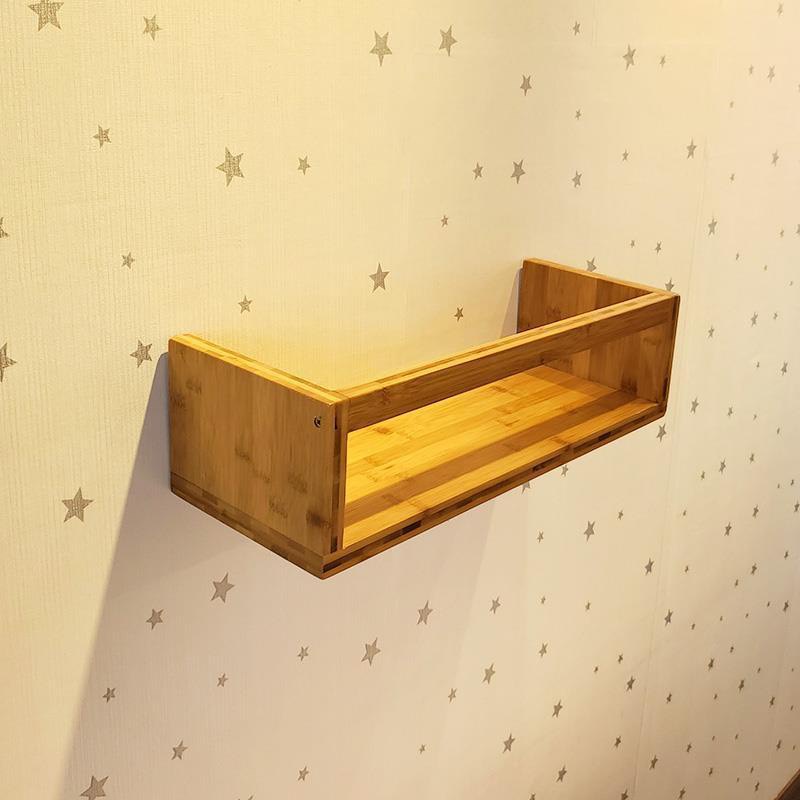 Kệ gỗ gắn tường đa chức năng hình chữ U Ikea Dài 40cm - Kệ treo đồ bếp HPKTT 02 HP Decor