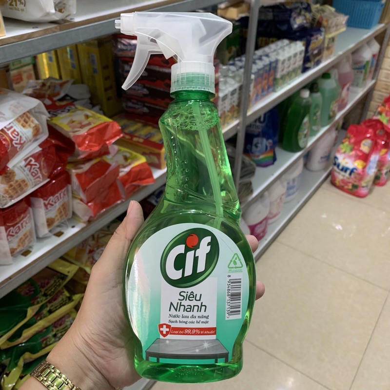 Nước lau đa năng Cif 520ml