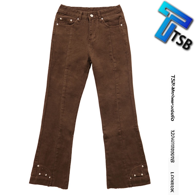Quần jeans Dài Ống Loe Thời Trang Dành Cho Nam