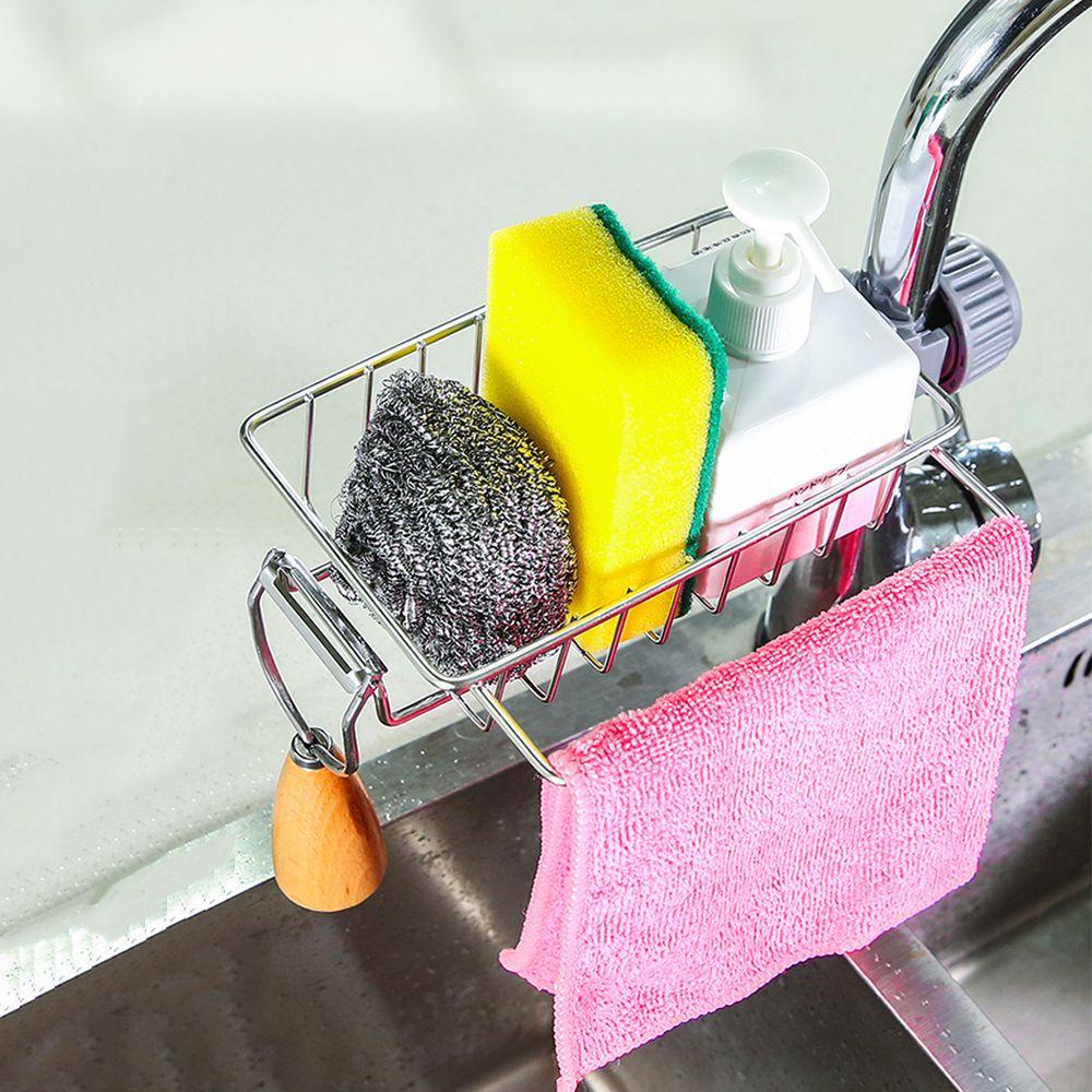 YEW Giá Inox Gắn Vòi Nước Bồn Rửa Chén Tiện Dụng Cho Nhà Bếp