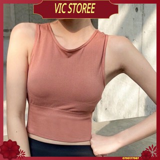Áo Thun, Áo Ba Lỗ Croptop, tập gym tập yoga ,aerobic 8862