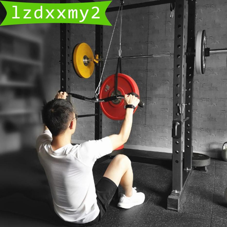 Set 2 Ròng Rọc Thép Dùng Để Hỗ Trợ Các Bài Tập Gym