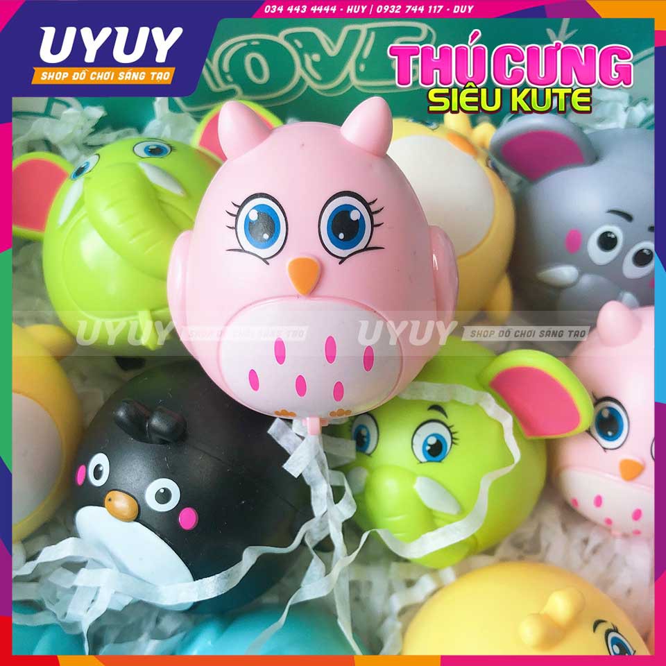 [Mã LIFETOYS1 giảm 30K đơn 99K] Đồ Chơi Thú Dây Cót Mini Dễ Thương Cho Bé