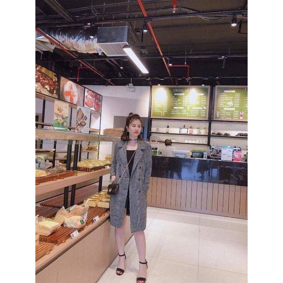 [ Cam Kết Chất Lượng ] Áo dạ kẻ 6 cúc hàng đẹp (kèm video tự quay) | BigBuy360 - bigbuy360.vn