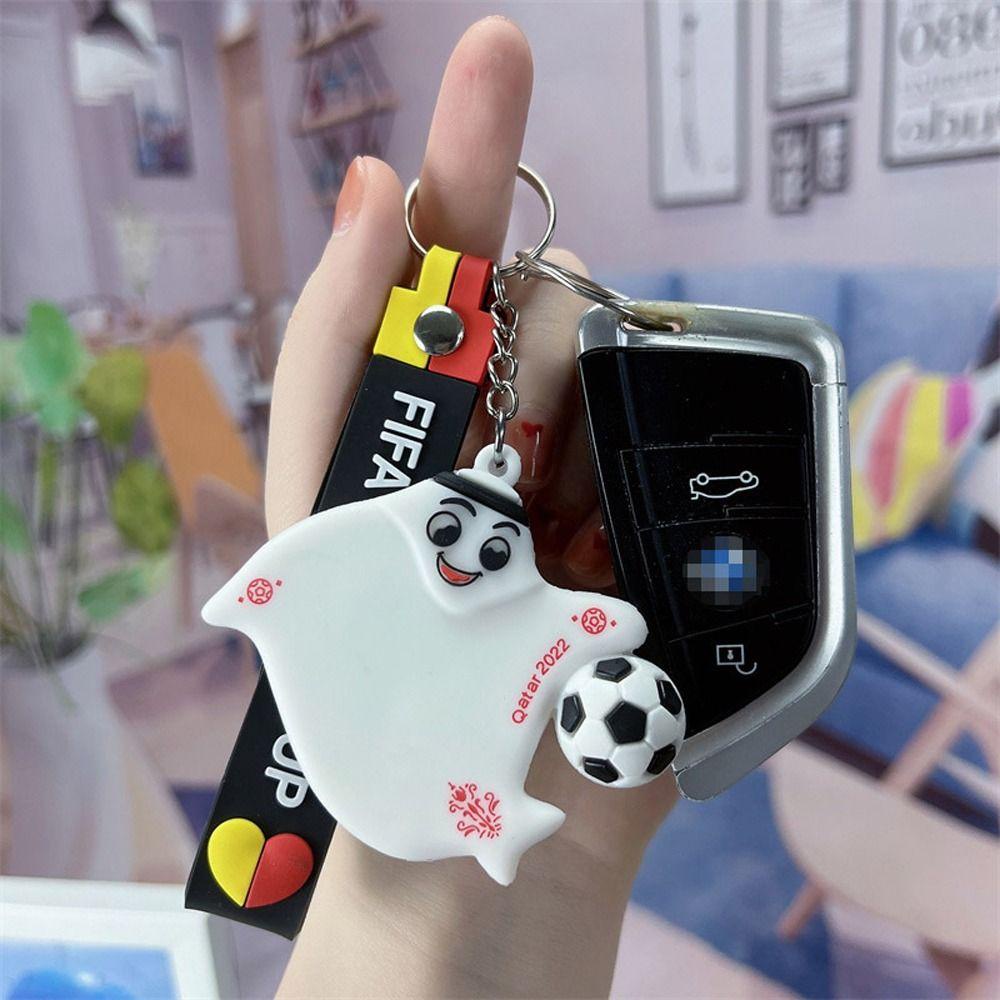 Móc Chìa Khóa / Điện Thoại Hình Quả Bóng Đá Sáng Tạo