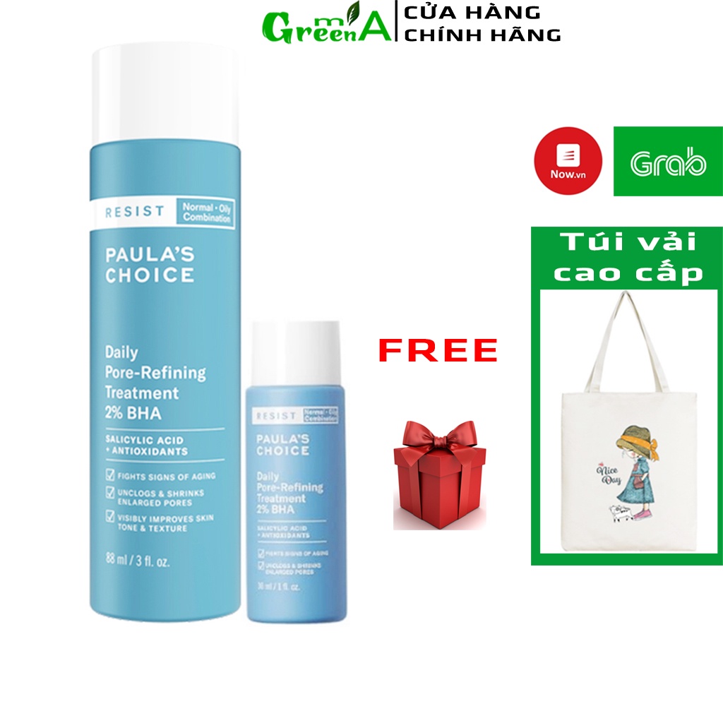 Tẩy Da Chết 2% BHA Paula's Choice Tẩy Tế Bào Chết PAULA CHOICE RESIST DAILY PORE-REFINING TREATMENT Thu Nhỏ Lỗ Chân Lông | BigBuy360 - bigbuy360.vn