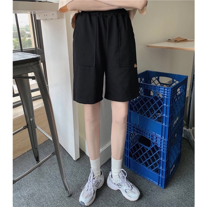 Quần short đùi unisex nam nữ,M7(08)quần đùi unisex nam nữ phong from rộng