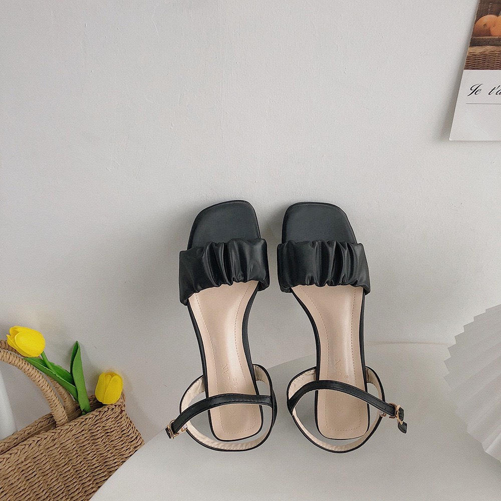 (HÀNG LOẠI1) Sandal Nữ Quai Nhũn Bèo siêu sinh kiểu dáng công sở