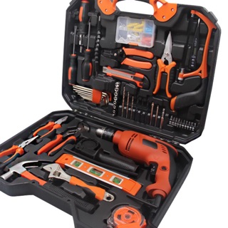 Bộ Máy Khoan Bắt Vít 120 Chi Tiết Công Suất Lớn, Bộ Công Cụ Sửa Chữa Gia Đình Đa Năng....