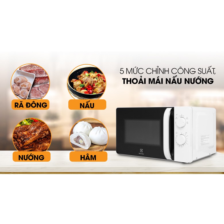 Lò vi sóng Electrolux EMM20K18GW 20 lít