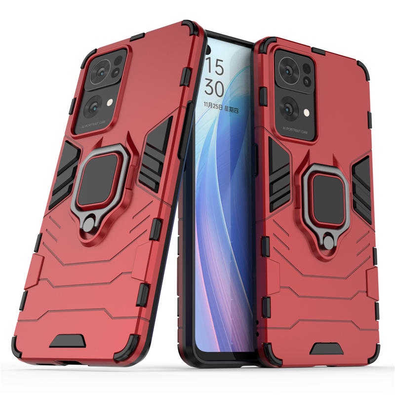 Ốp Điện Thoại Nhựa Cứng Chống Sốc Có Giá Đỡ Nam Châm Cho OPPO Reno7 Pro 5G OPPO Reno 7 Pro 5G Reno7 Pro