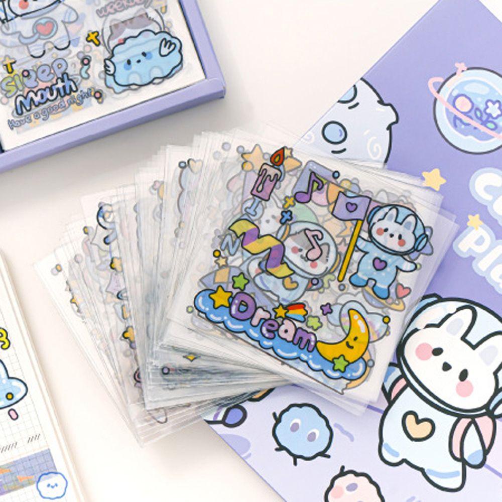 Miếng Dán Trang Trí Điện Thoại / Sổ Tay Bằng PVC Cho Nữ