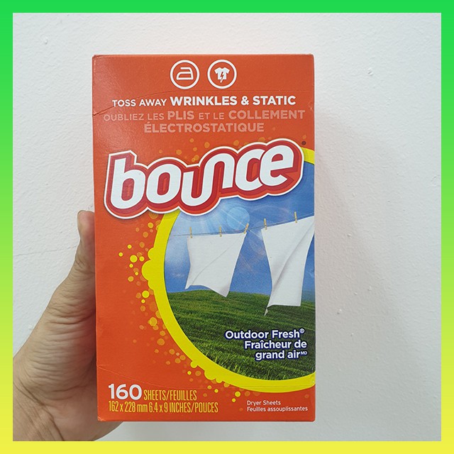 [ Tách lẻ ] Giấy thơm quần áo Bounce Mỹ