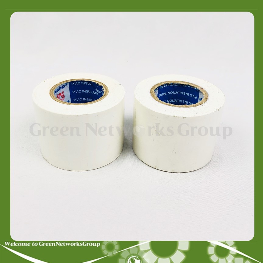 Băng keo quấn thể thao cuộn dày 5cm trắng Greennetworks ( 1 Cuộn )