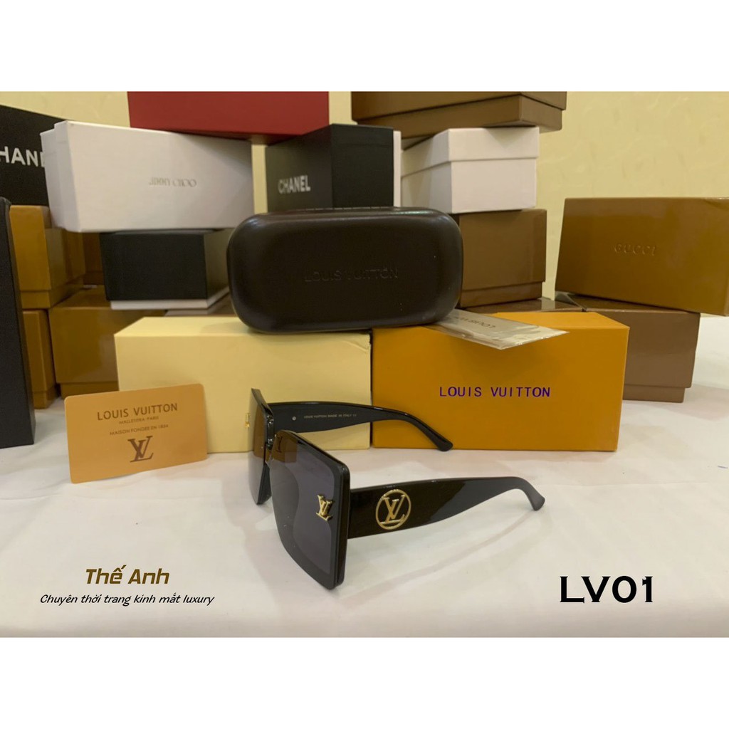 KÍNH MẮT LOUIS VUITTON-CHỐNG TIA UV- LV01 CỰC NGẦU LUÔN