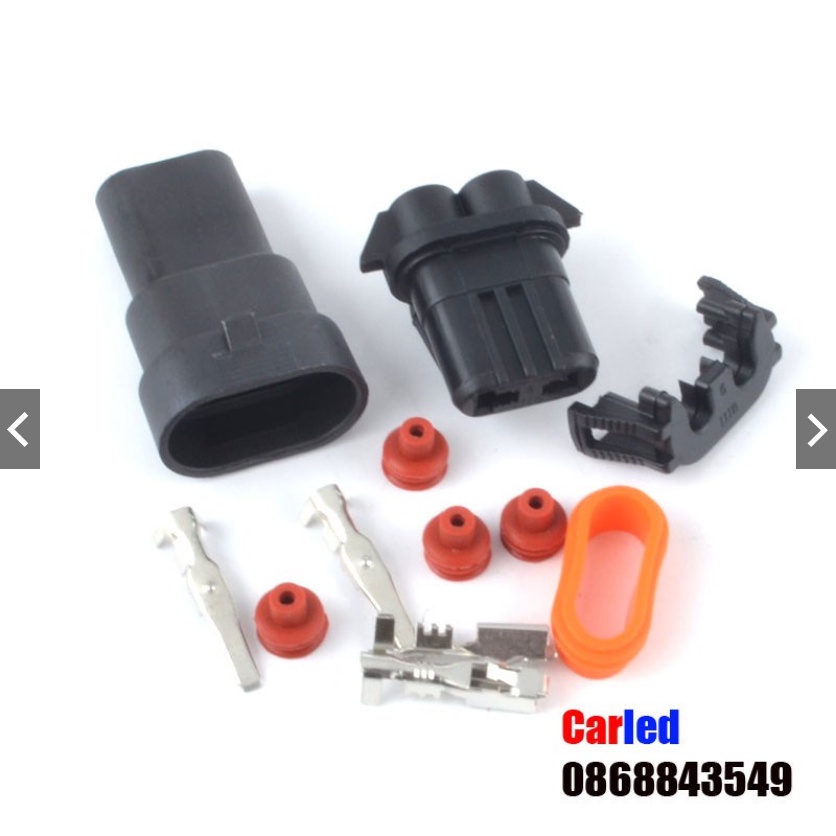 Bộ jack nối dùng đèn pha xe ô tô các loại xe  Chân 9005 và chân H11