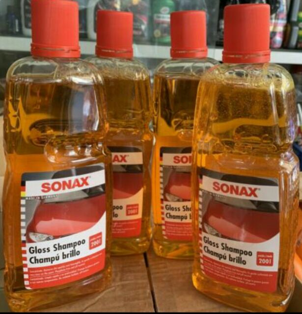 Nước Rửa Xe Sonax Gloss Shampoo, Nước Rửa Xe Sonax Đậm Đặc 1 Lit