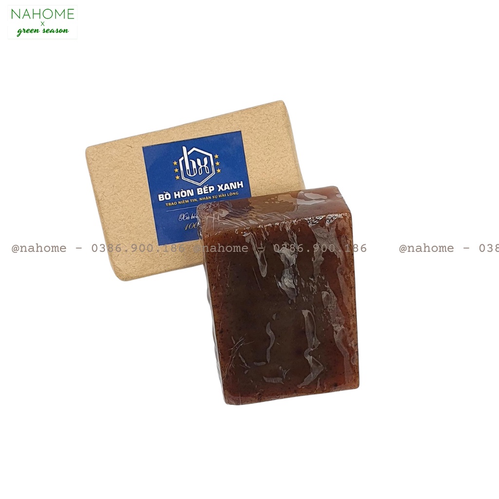 Xà bông bồ hòn cà phê tẩy tế bào chết, làm sạch sâu và thư giãn 120gr - Arislaro