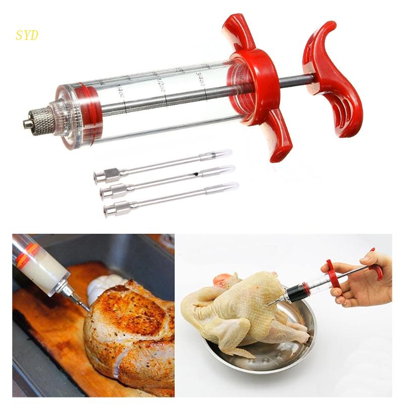 Ống Tiêm Bơm Gia Vị Cho Thịt Nướng BBQ