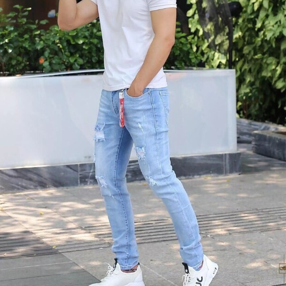 Quần Jean Nam , Quần Bò Nam Trẻ Trung Thiết Kế Đơn Giản OBOK FASHION QJN0 | BigBuy360 - bigbuy360.vn