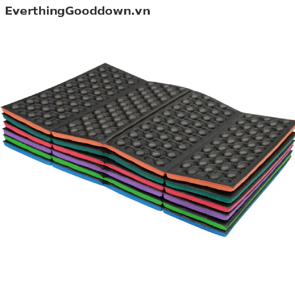 Everthinggooddown Đệm Ngồi Xốp Mềm Có Thể Gấp Gọn Dùng Khi Đi Cắm Trại / Đi Biển /