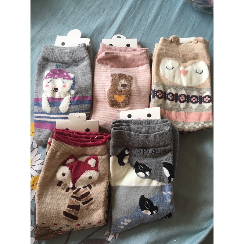 TẤT VỚ SOCKS CỔ CAO HÀN QUỐC CUTE ĐÁNG YÊU
