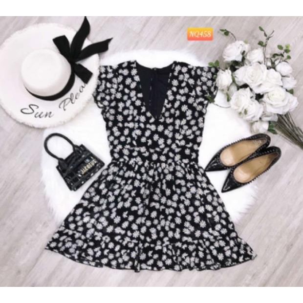 Váy hoa cúc đuôi cá