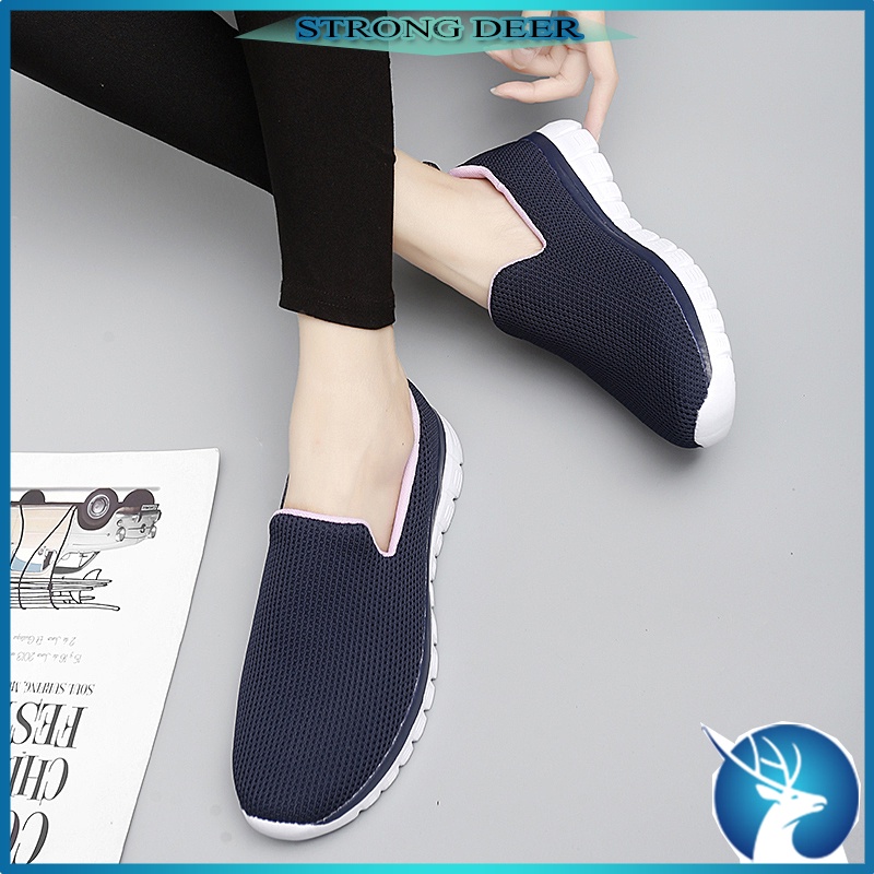 Giày Búp Bê Đế Thấp Mũi Tròn Thoải Mái Size 35-42