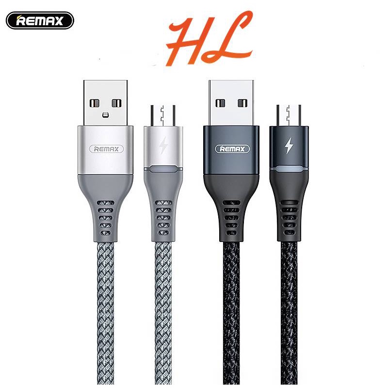 Cáp Sạc MICRO USB Remax RC-152m Dài 1M, Dây Dù Siêu Bền, Có Đèn Led - Hưng Long PC