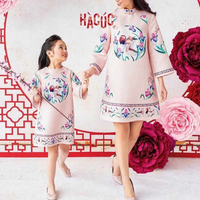 Thanh lý áo dài hà cúc auth 100%