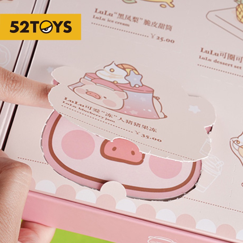 Quà tặng đồ chơi hình chú heo LuLu trà trái cây mùa hè 52toys