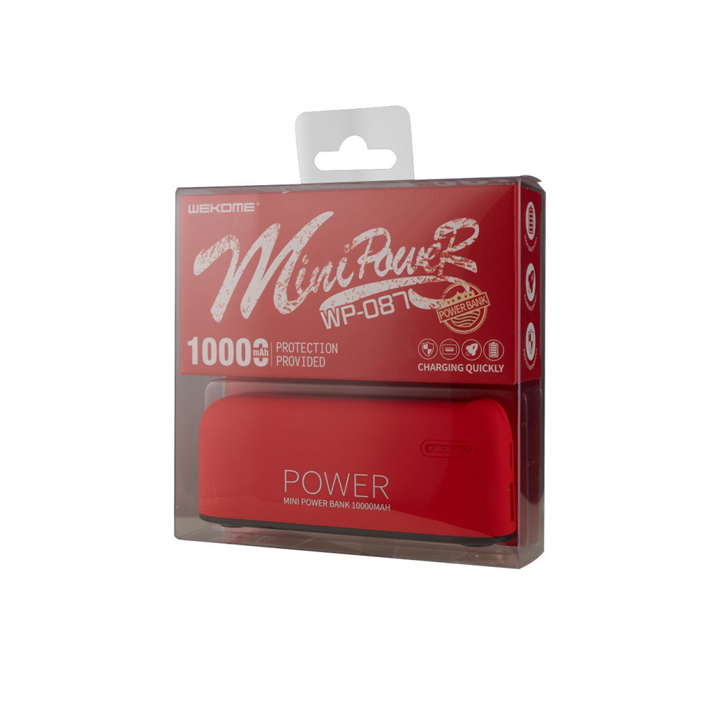 Sạc dự phòng 10000mAh mini Remax Wk WP-087