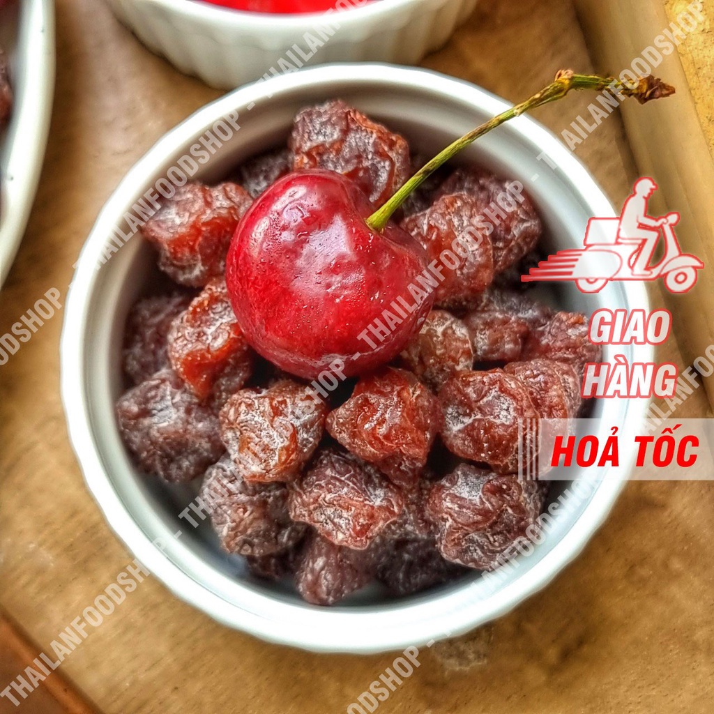 Cherry Sấy Ô Mai ( Hàng Nhập Khẩu Thái Lan ) - Lon 500gram