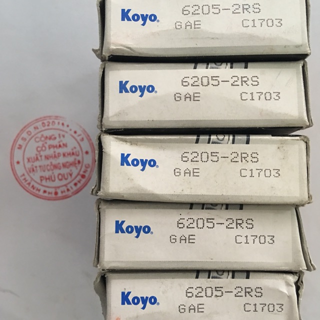 Vòng bi Koyo 6205 2RS