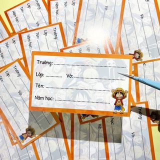 20 Nhãn vở One piece, Luffy