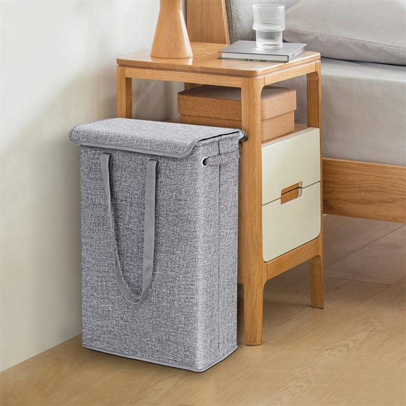 Giỏ Đựng Đồ Giặt Có Nắp Đậy Có Thể Gấp Gọn Tiện Dụng