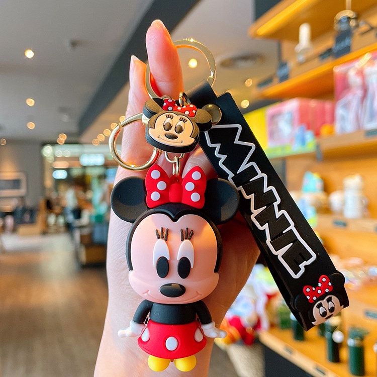 DISNEY Túi Xách Mini In Hình Chuột Mickey Minnie Thời Trang Cho Bé Gái
