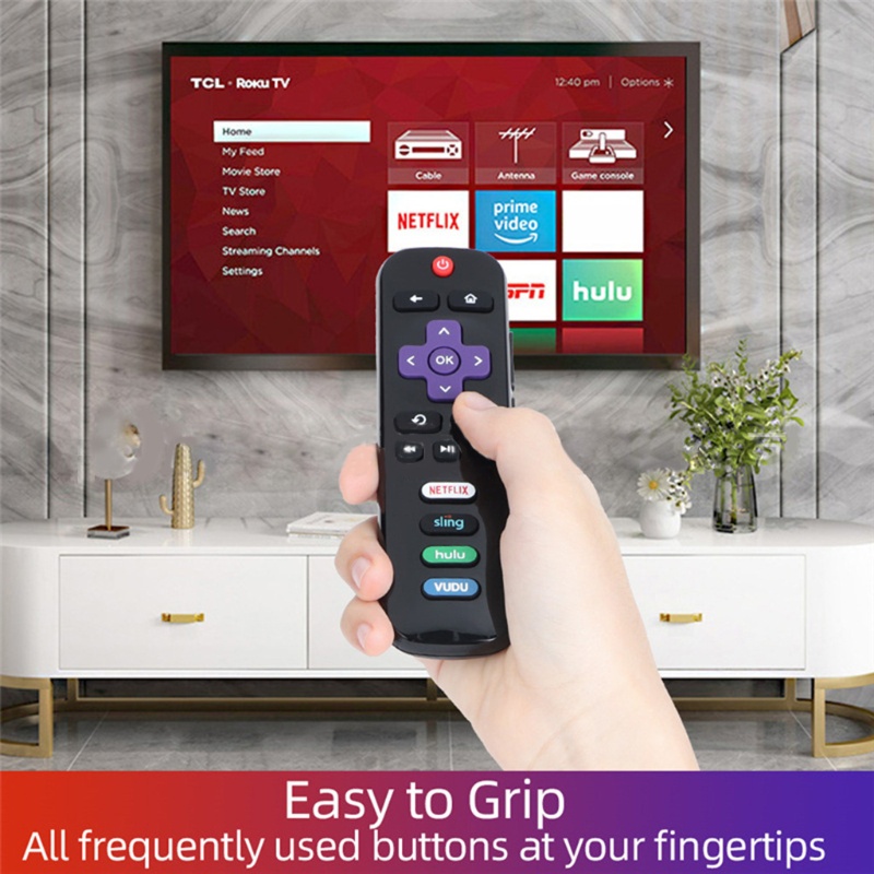 Dây Đeo Chìa Khóa Điều Khiển Từ Xa TCL ROKU TV RC280 Netflix Amazon HBONOW