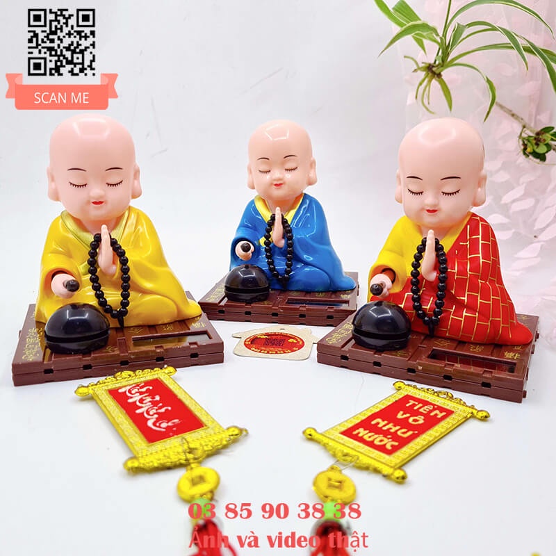 Hòa thượng tịnh tâm gõ mỏ năng lượng mặt trời - TỎI CÁT TƯỜNG
