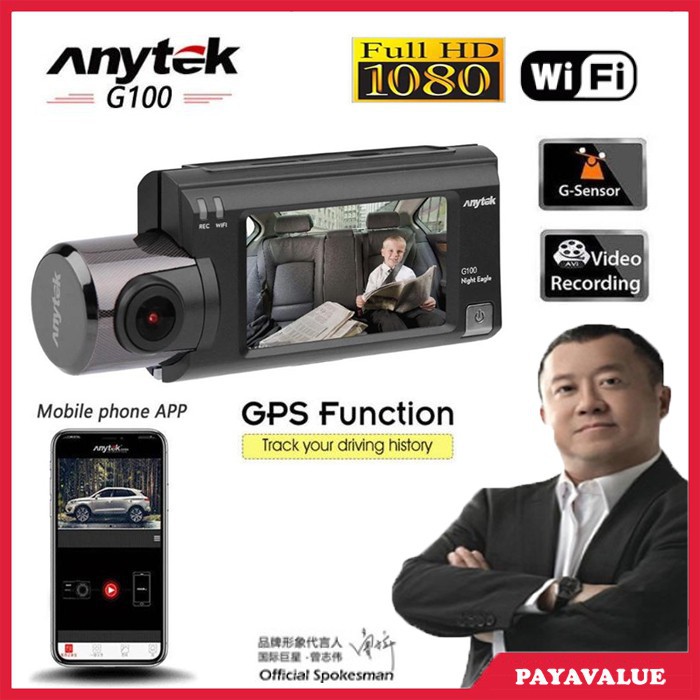 Camera Hành Trình GPS Wifi Anytek G100 | BigBuy360 - bigbuy360.vn