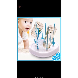 khay để bình sữa núm ty hình cây
